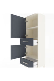 Arges Dolap 3 Raflı 2 Çekmeceli 2 Kapaklı 44x30x134 - S16M032V2A