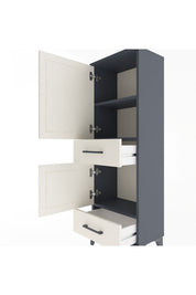 Arges Dolap 3 Raflı 2 Çekmeceli 2 Kapaklı 44x30x134 - S16M032V4A