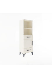 Arges Dolap 3 Raflı 2 Çekmeceli Tek Kapaklı 44x30x134 - S16M033V1A