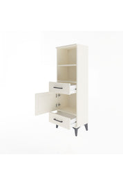 Arges Dolap 3 Raflı 2 Çekmeceli Tek Kapaklı 44x30x134 - S16M033V1A