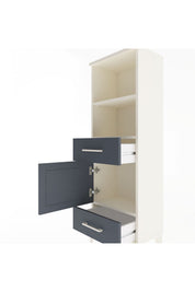 Arges Dolap 3 Raflı 2 Çekmeceli Tek Kapaklı 44x30x134 - S16M033V2A