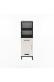 Arges Dolap 3 Raflı 2 Çekmeceli Tek Kapaklı 44x30x134 - S16M033V4A