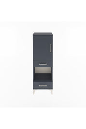 Arges Dolap 3 Raflı 2 Çekmeceli Tek Kapaklı 44x30x134 - S16M034V5A