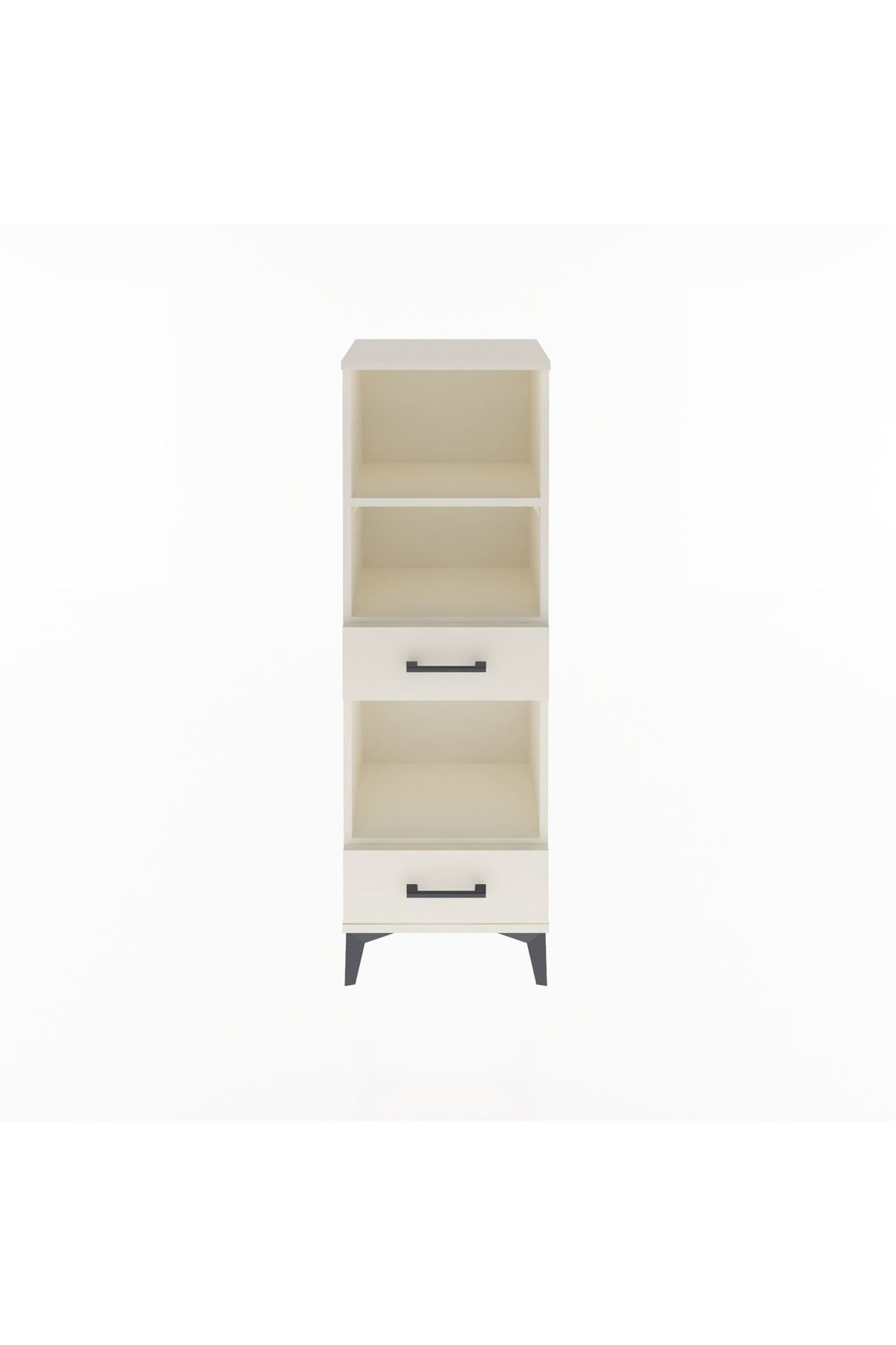 Arges Dolap 3 Raflı 2 Çekmeceli 44x30x134 - S16M035V1A