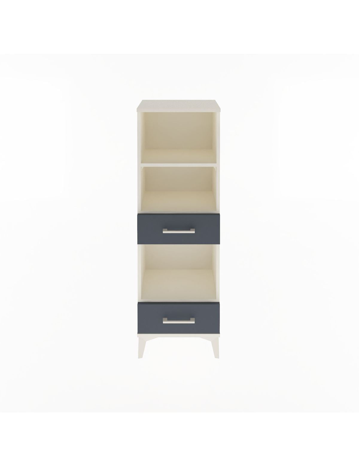 Arges Dolap 3 Raflı 2 Çekmeceli 44x30x134 - S16M035V2A