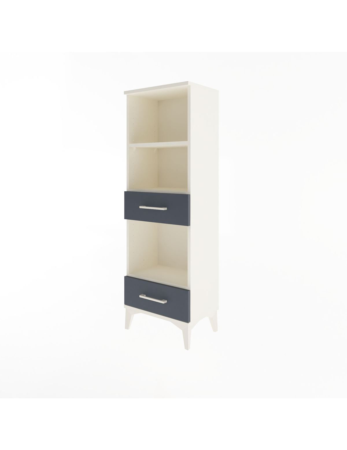 Arges Dolap 3 Raflı 2 Çekmeceli 44x30x134 - S16M035V2A