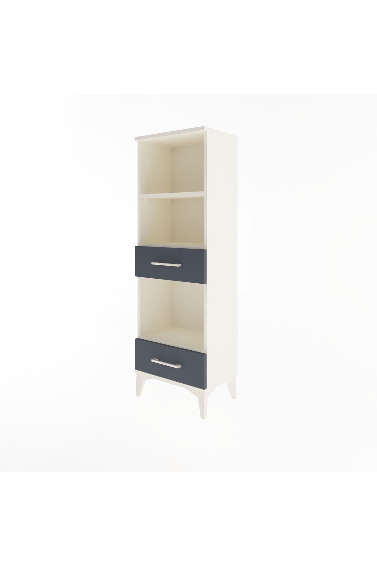 Arges Dolap 3 Raflı 2 Çekmeceli 44x30x134 - S16M035V2A