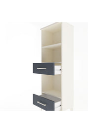 Arges Dolap 3 Raflı 2 Çekmeceli 44x30x134 - S16M035V2A