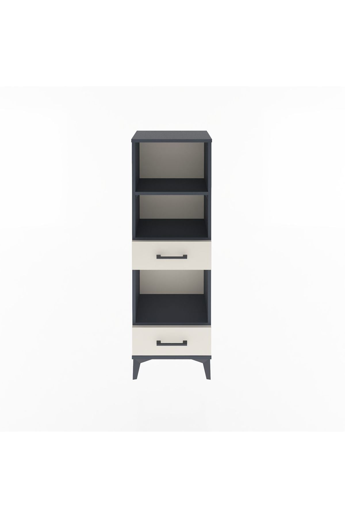 Arges Dolap 3 Raflı 2 Çekmeceli 44x30x134 - S16M035V4A