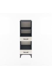 Arges Dolap 3 Raflı 2 Çekmeceli 44x30x134 - S16M035V4A