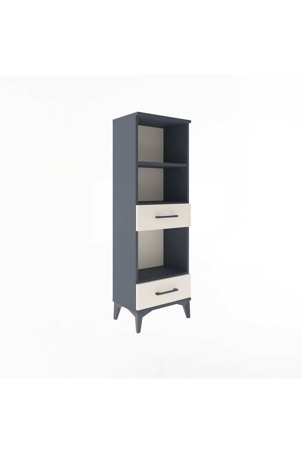 Arges Dolap 3 Raflı 2 Çekmeceli 44x30x134 - S16M035V4A