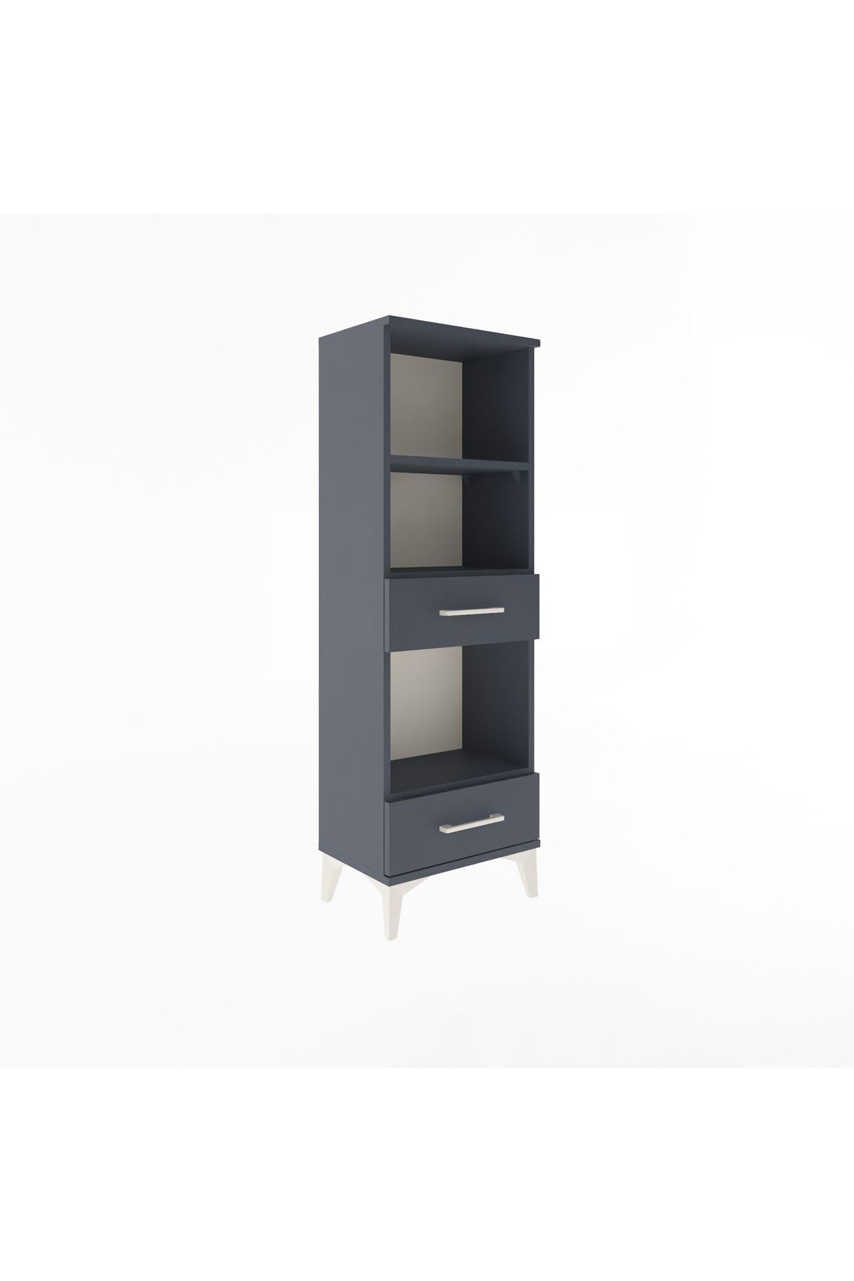 Arges Dolap 3 Raflı 2 Çekmeceli 44x30x134 - S16M035V5A