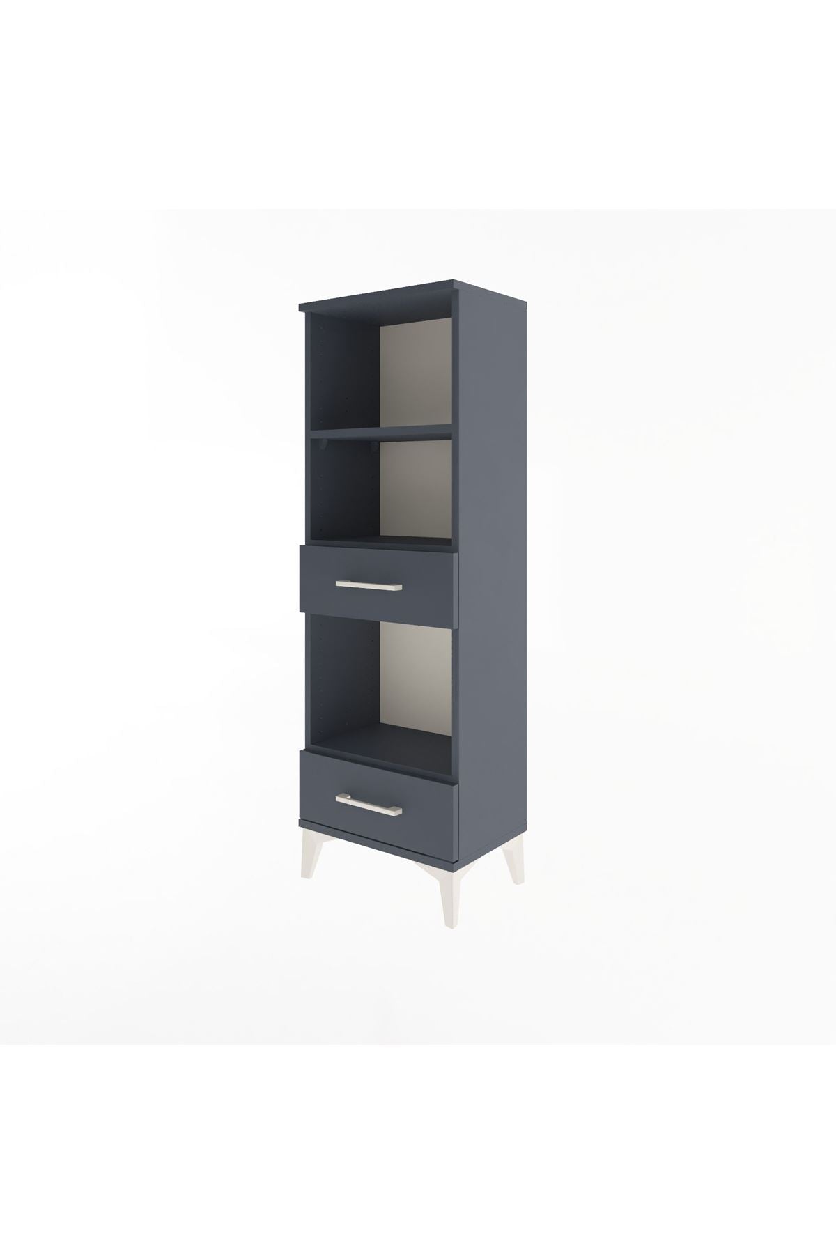 Arges Dolap 3 Raflı 2 Çekmeceli 44x30x134 - S16M035V5A