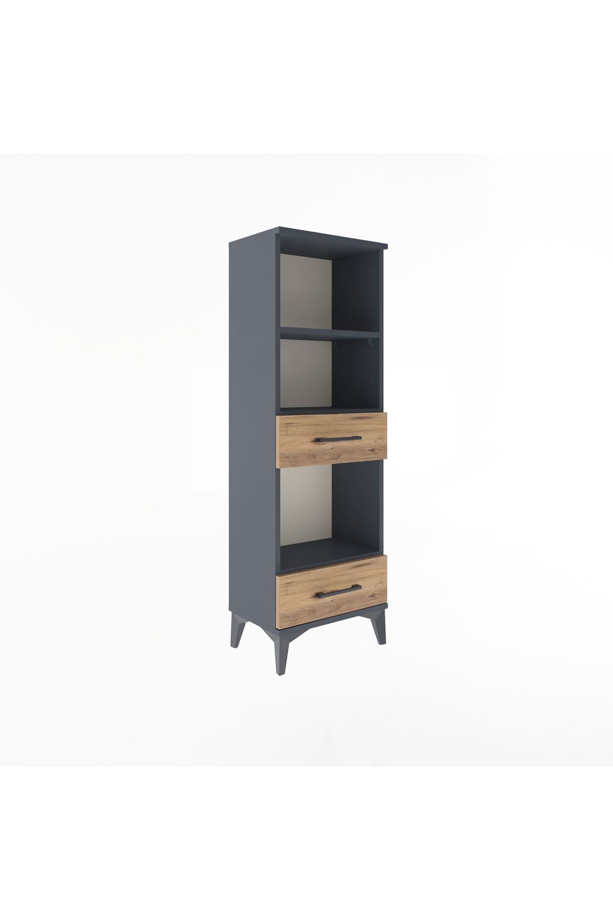 Arges Dolap 3 Raflı 2 Çekmeceli 44x30x134 - S16M035V6A