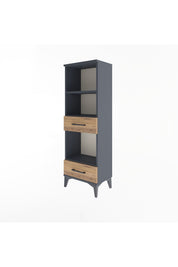 Arges Dolap 3 Raflı 2 Çekmeceli 44x30x134 - S16M035V6A