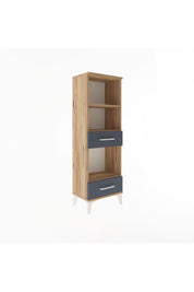 Arges Dolap 3 Raflı 2 Çekmeceli 44x30x134 - S16M035V8A