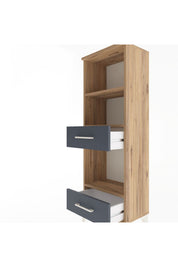 Arges Dolap 3 Raflı 2 Çekmeceli 44x30x134 - S16M035V8A