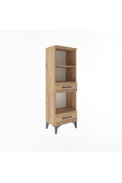 Arges Dolap 3 Raflı 2 Çekmeceli 44x30x134 - S16M035V9A