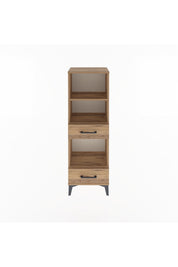 Arges Dolap 3 Raflı 2 Çekmeceli 44x30x134 - S16M035V9A