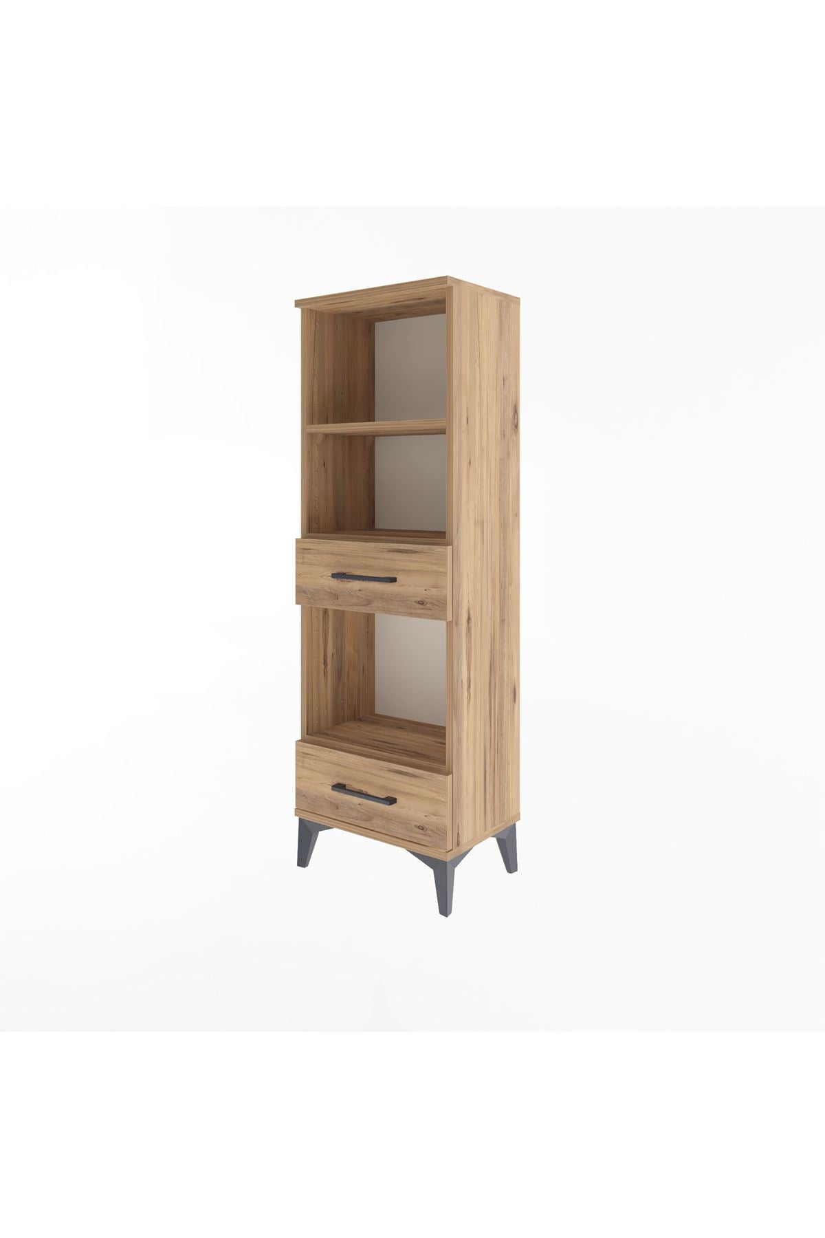 Arges Dolap 3 Raflı 2 Çekmeceli 44x30x134 - S16M035V9A