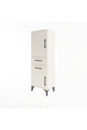 Arges Dolap 2 Raflı 2 Çekmeceli 2 Kapaklı 44x30x134 - S16M036V1A