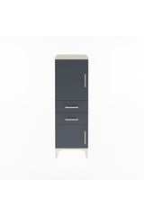 Arges Dolap 2 Raflı 2 Çekmeceli 2 Kapaklı 44x30x134