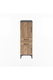 Arges Dolap 2 Raflı 2 Çekmeceli 2 Kapaklı 44x30x134 - S16M036V6A