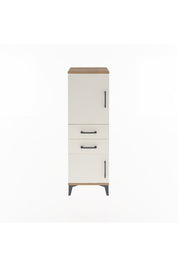 Arges Dolap 2 Raflı 2 Çekmeceli 2 Kapaklı 44x30x134 - S16M036V7A