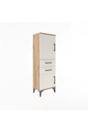 Arges Dolap 2 Raflı 2 Çekmeceli 2 Kapaklı 44x30x134 - S16M036V7A