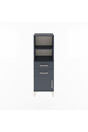 Arges Dolap 2 Raflı 2 Çekmeceli Tek Kapaklı 44x30x134 - S16M037V5A