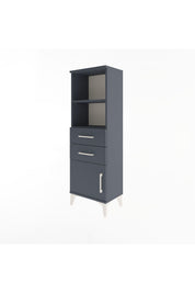 Arges Dolap 2 Raflı 2 Çekmeceli Tek Kapaklı 44x30x134 - S16M037V5A