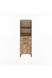 Arges Dolap 2 Raflı 2 Çekmeceli Tek Kapaklı 44x30x134 - S16M037V9A