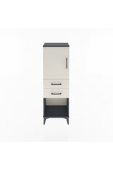 Arges Dolap 2 Raflı 2 Çekmeceli Tek Kapaklı 44x30x134