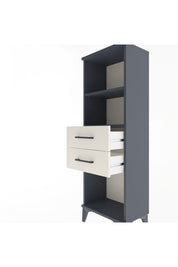 Arges Dolap 2 Raflı 2 Çekmeceli 44x30x134 - S16M039V4A