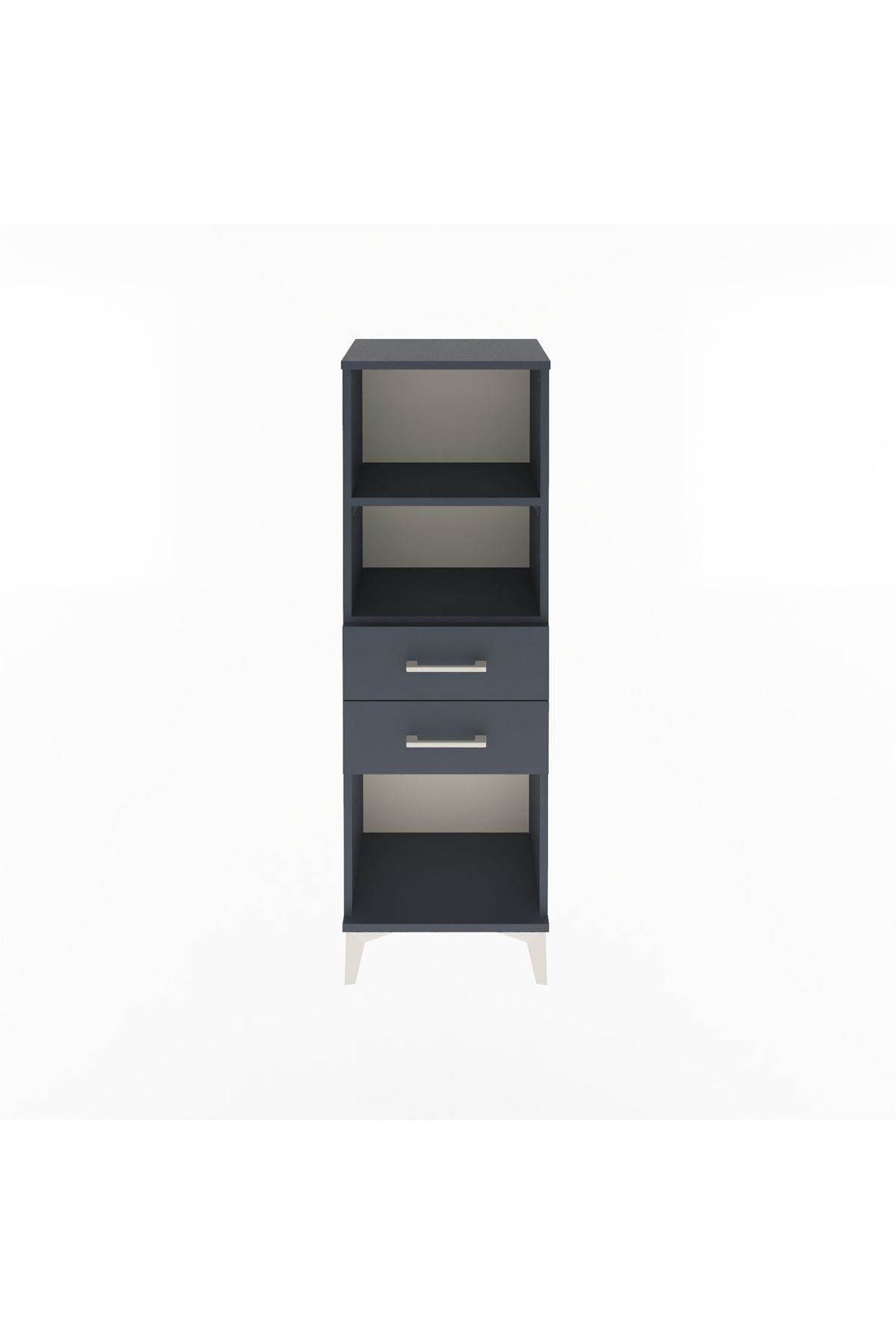 Arges Dolap 2 Raflı 2 Çekmeceli 44x30x134 - S16M039V5A