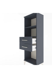 Arges Dolap 2 Raflı 2 Çekmeceli 44x30x134 - S16M039V5A