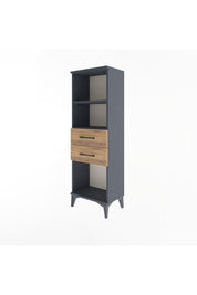 Arges Dolap 2 Raflı 2 Çekmeceli 44x30x134 - S16M039V6A