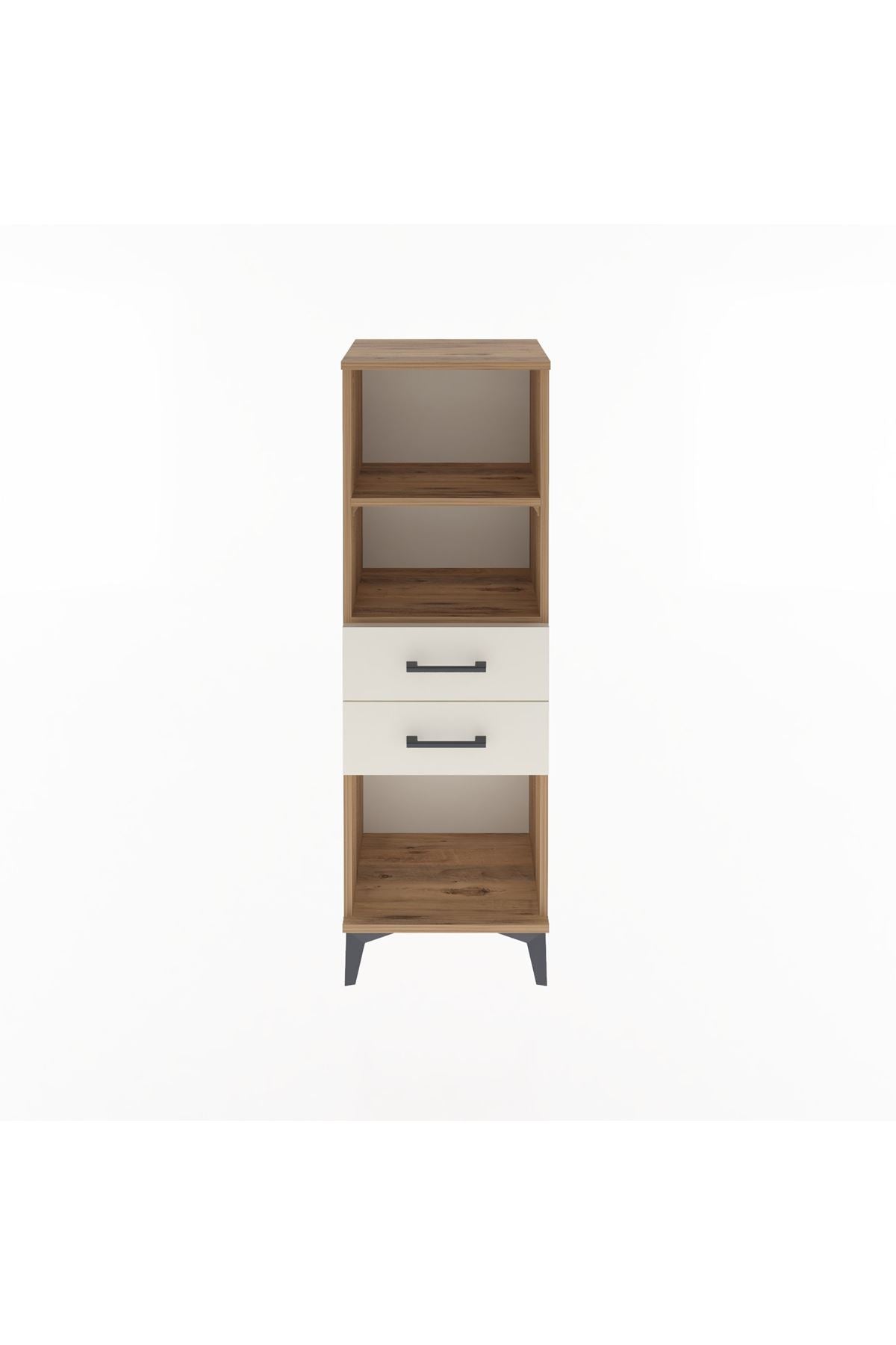 Arges Dolap 2 Raflı 2 Çekmeceli 44x30x134 - S16M039V7A