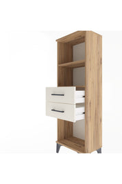 Arges Dolap 2 Raflı 2 Çekmeceli 44x30x134 - S16M039V7A