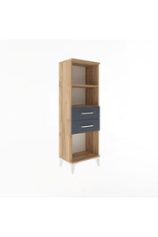 Arges Dolap 2 Raflı 2 Çekmeceli 44x30x134 - S16M039V8A