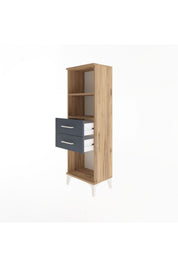 Arges Dolap 2 Raflı 2 Çekmeceli 44x30x134 - S16M039V8A
