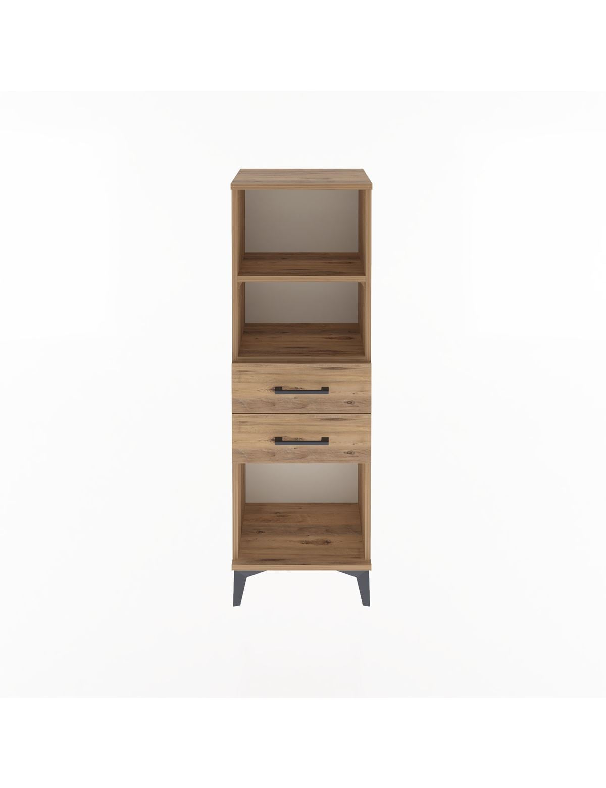 Arges Dolap 2 Raflı 2 Çekmeceli 44x30x134 - S16M039V9A