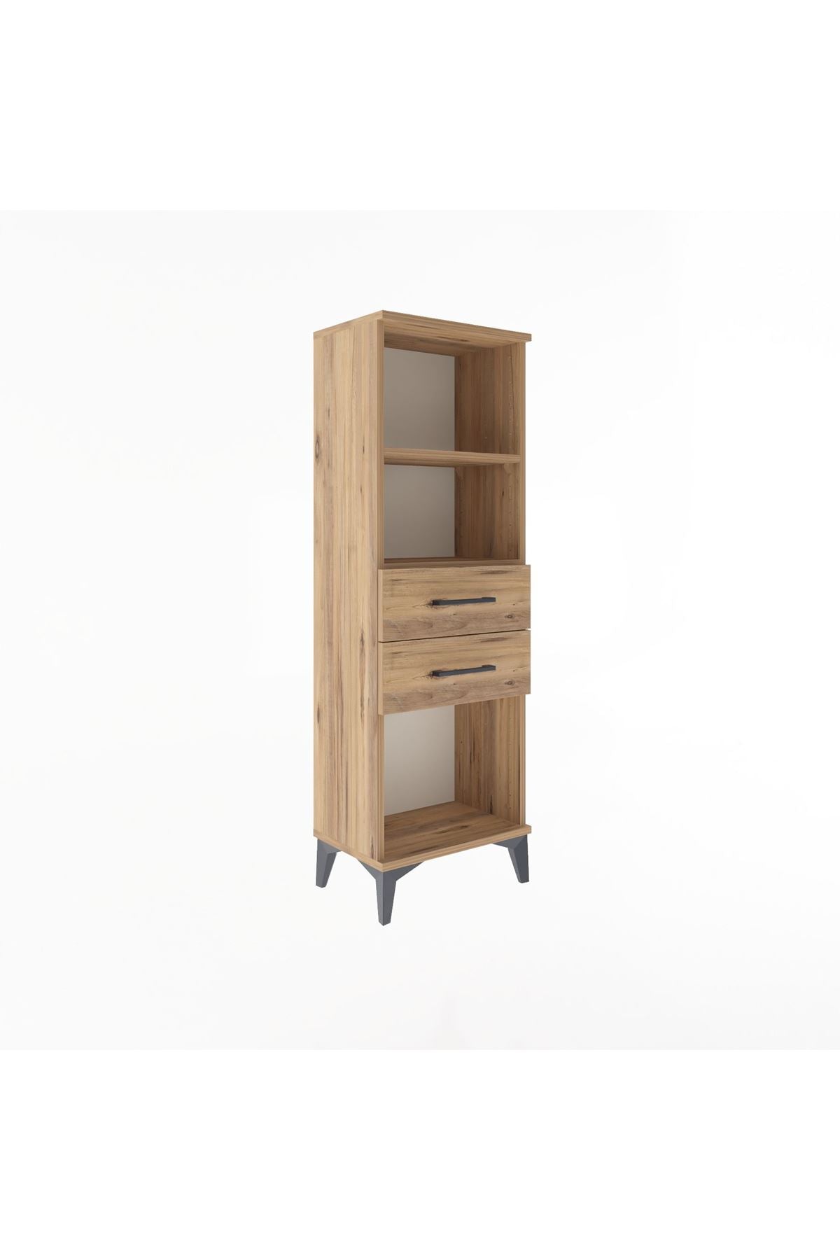 Arges Dolap 2 Raflı 2 Çekmeceli 44x30x134 - S16M039V9A