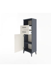 Arges Dolap 2 Raflı 2 Çekmeceli Tek Kapaklı 44x30x134 - S16M040V4A