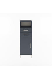 Arges Dolap 2 Raflı 2 Çekmeceli Tek Kapaklı 44x30x134 - S16M040V5A