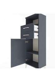 Arges Dolap 2 Raflı 2 Çekmeceli Tek Kapaklı 44x30x134 - S16M040V5A