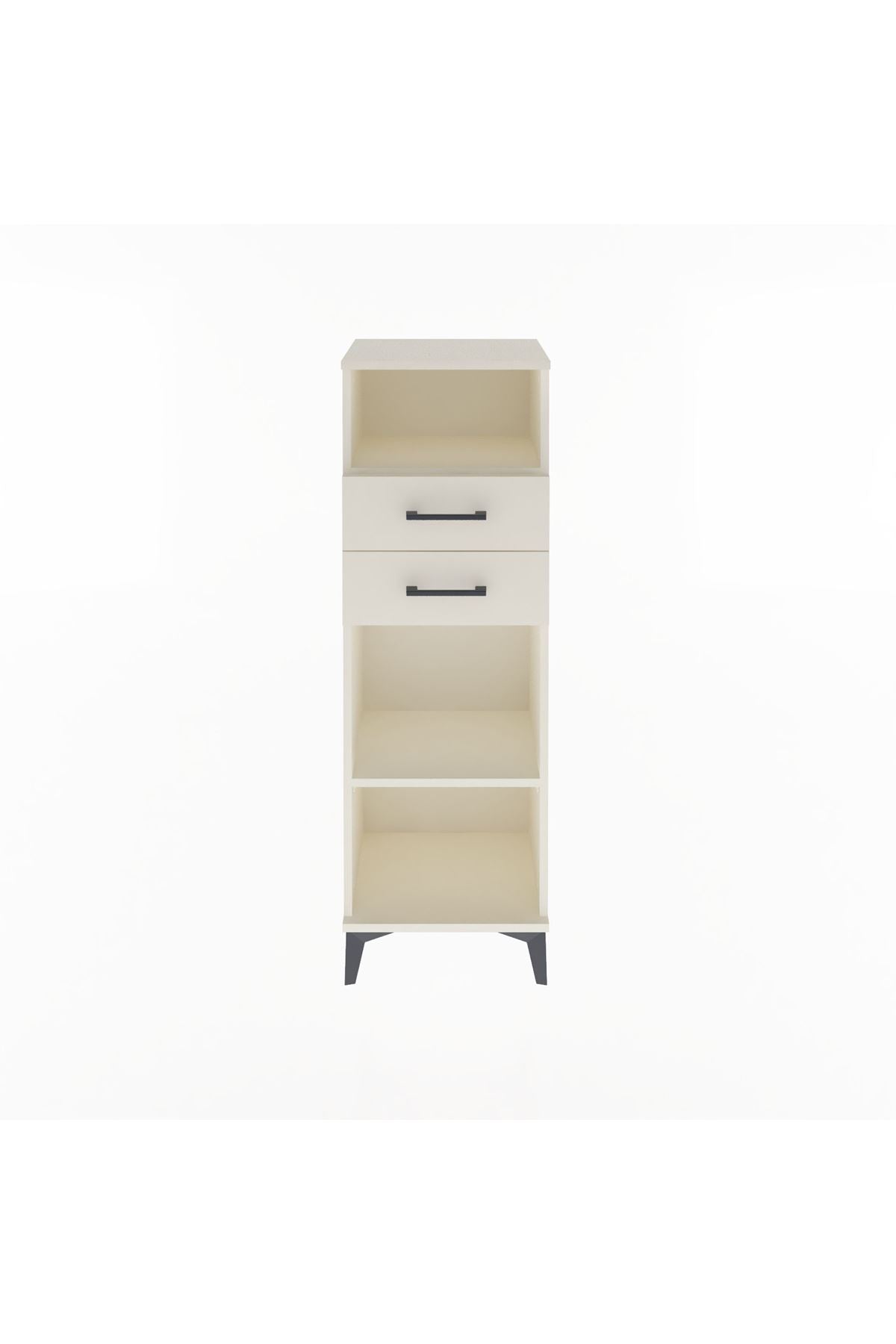 Arges Dolap 2 Raflı 2 Çekmeceli 44x30x134 - S16M041V1A