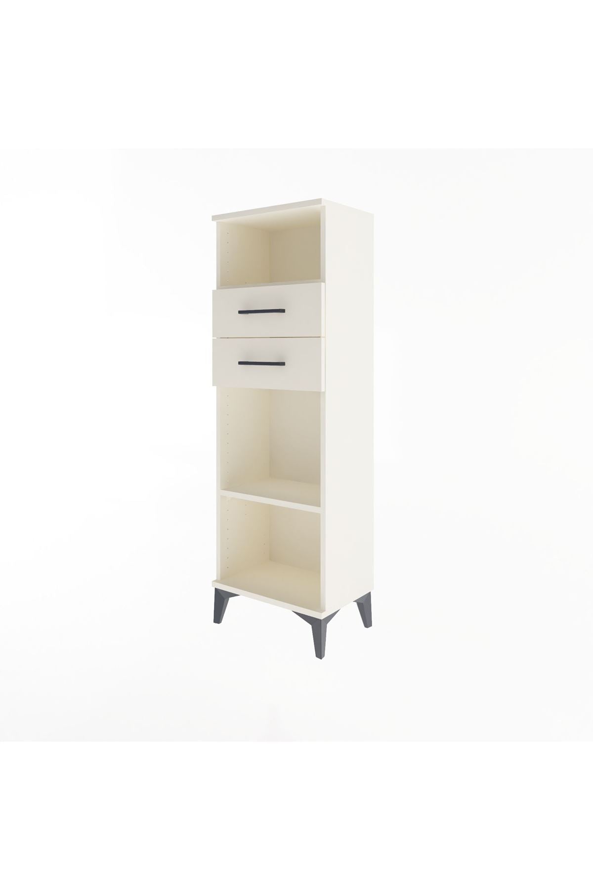 Arges Dolap 2 Raflı 2 Çekmeceli 44x30x134 - S16M041V1A