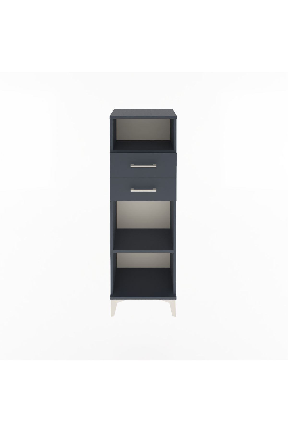 Arges Dolap 2 Raflı 2 Çekmeceli 44x30x134 - S16M041V5A