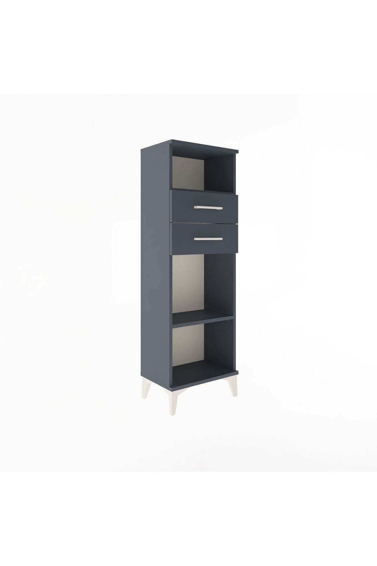 Arges Dolap 2 Raflı 2 Çekmeceli 44x30x134 - S16M041V5A